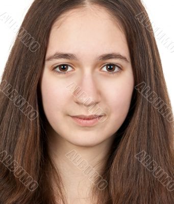 portrait of a young girl