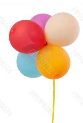colored balloons