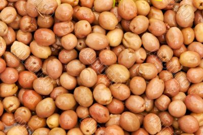 Background of ripe olives