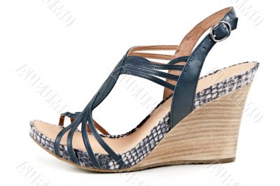woman`s slipper sandals
