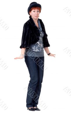 girl in the bowler hat