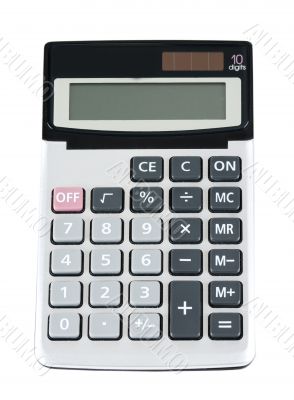 plastic electronic calculator