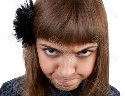 portrait of a young beautiful girl