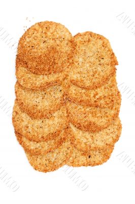 Biscuits with sesame seeds