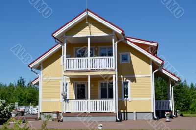 Scandinavian private house