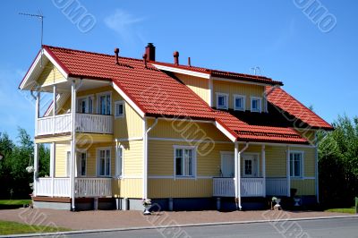 Scandinavian private house