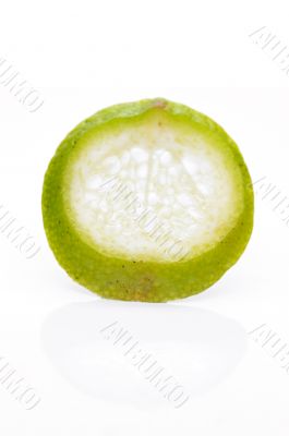 Slices of fresh and juicy lime