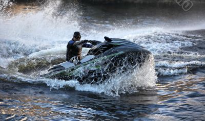 seadoo  at high speed