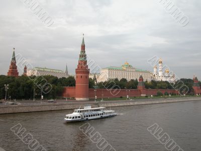 View of the Kremlin from the Moskva River