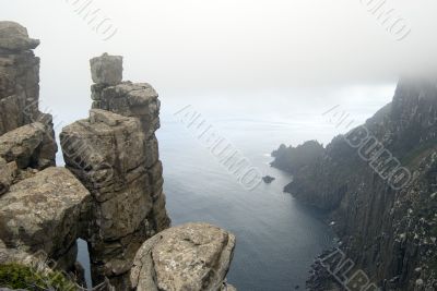 Dolerite Cliffs Cape Pillar