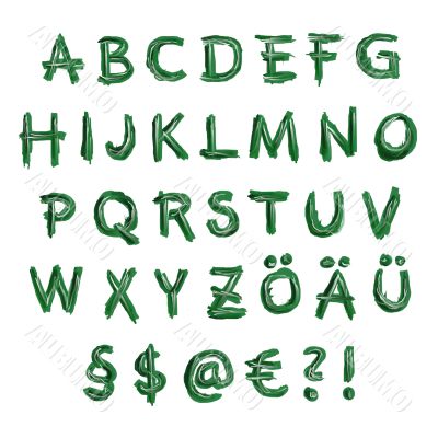 german alphabet