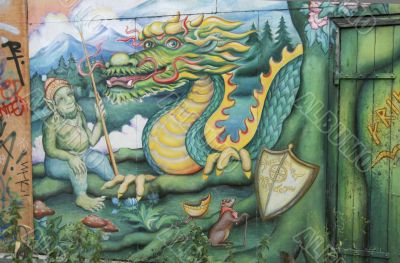 Graffiti in Christiania