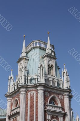 Towers of the Grand Palace of Tsaritsyno