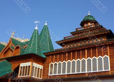 Towers of the Palace of Tsar Alexei Mikhailovich