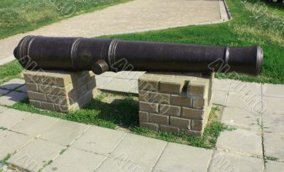 Cast gun of the eighteenth century