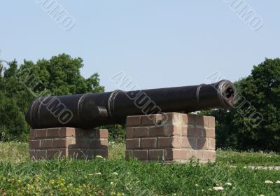 Cast gun of the eighteenth century