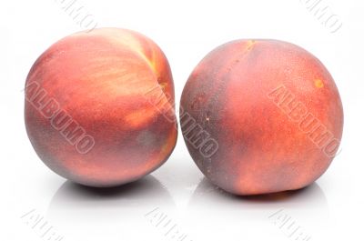 Ripe peaches