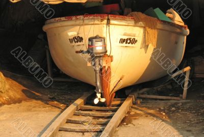 Marine boat in a box