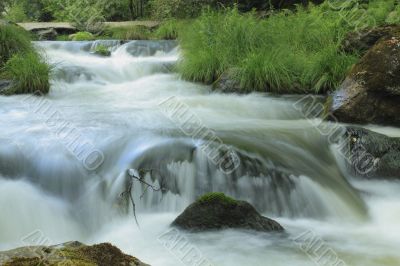 Umia River, Caldas de Reis, Spain