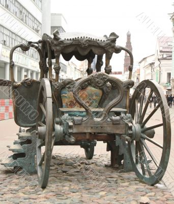 Copper brougham (detail)