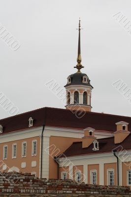 The main building of the Artillery court of the Kazan Kremlin
