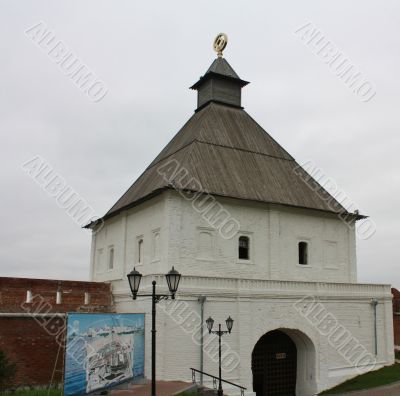 Wall tower of the Kazan Kremlin
