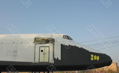 The spacecraft `Buran` (detail)