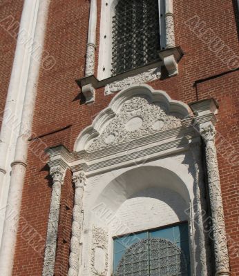 Windows of the Uspenskiy Cathedral of the Ryazan Kremlin