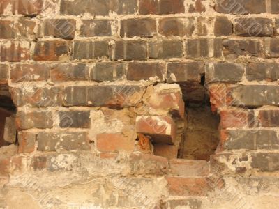 Old brick wall