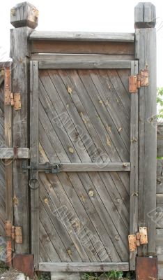 Wooden door