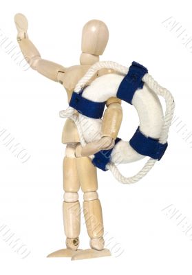 Holding a Life Preserver