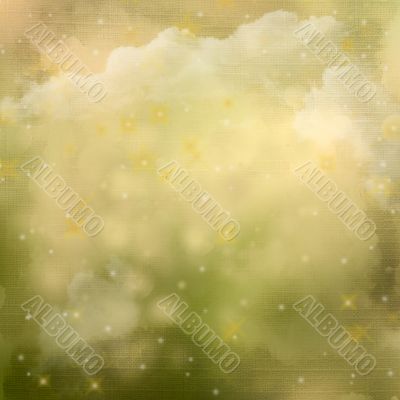 Mystic green abstract background. 