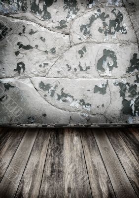 old grunge interior. 12