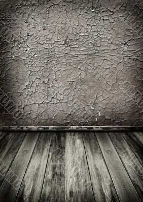 old grunge interior. 9