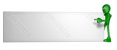 blank banner