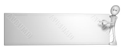 blank banner
