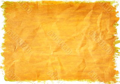 The sheet of an old paper
