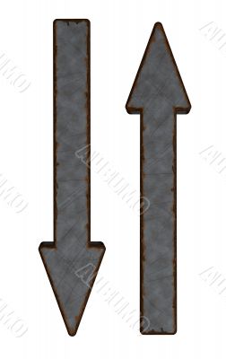 rusty arrows