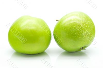 green apples