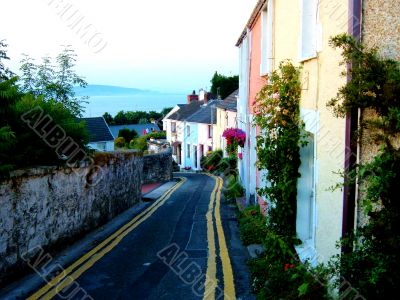 Houses On Narrow Street