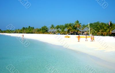 Maldives beach