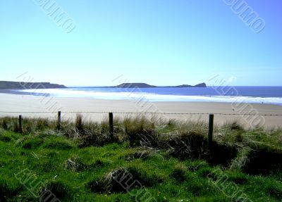 Beautiful Coast Line And Ocean