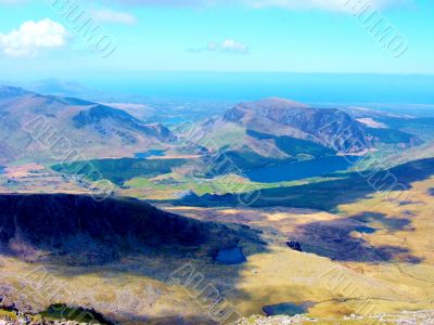 Cloud Shadows On Mountains