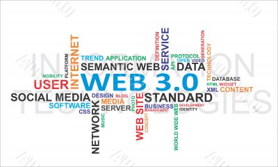 Word cloud - web 3.0