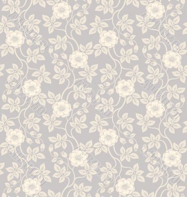 Seamless floral background