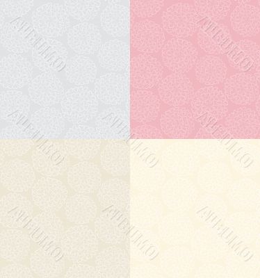 Seamless background with flowers