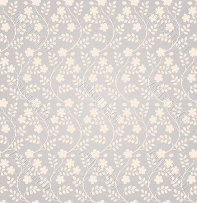 Elegant seamless floral pattern
