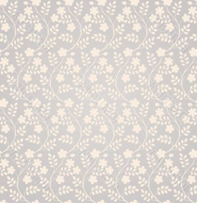 Elegant seamless floral pattern