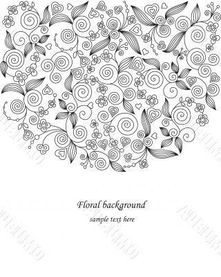 Decorative flower illustration