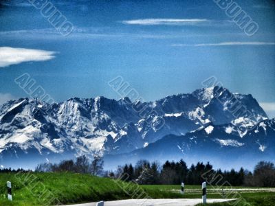 bavarian alpes